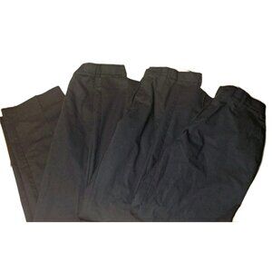 Softwill Mens Blue Work Pants Lot Of Three 36x32